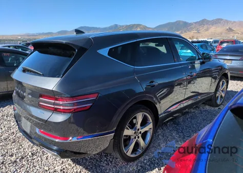 2021 Genesis Gv80 Base из США, поврежденный, VIN KMUHBDSB2MU061218